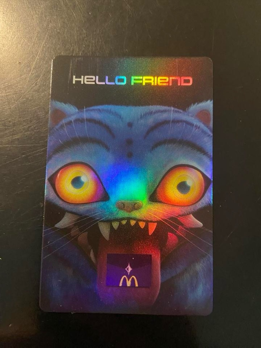 Holographic McDonald’s Trading Cards